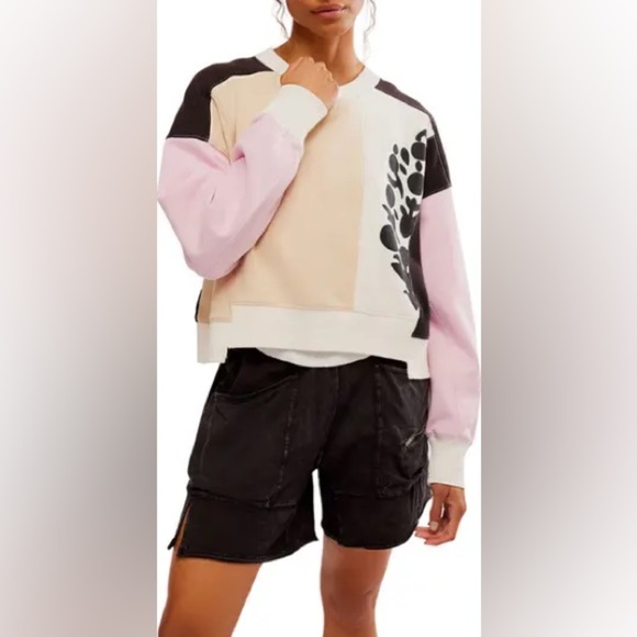 FP Movement Intercept Colorblock Graphic Sweatshirt Free People - Picture 2 of 10